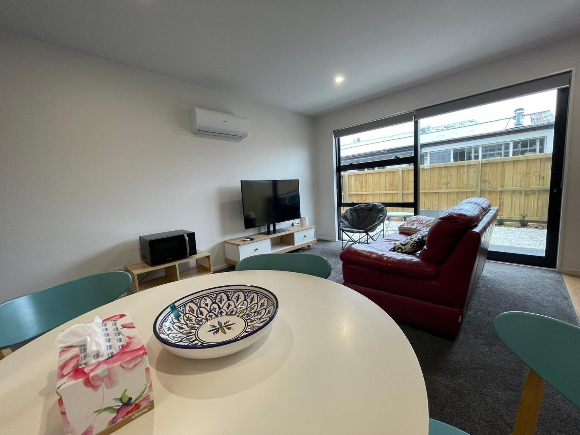 Stadium View Suite Christchurch Esterno foto