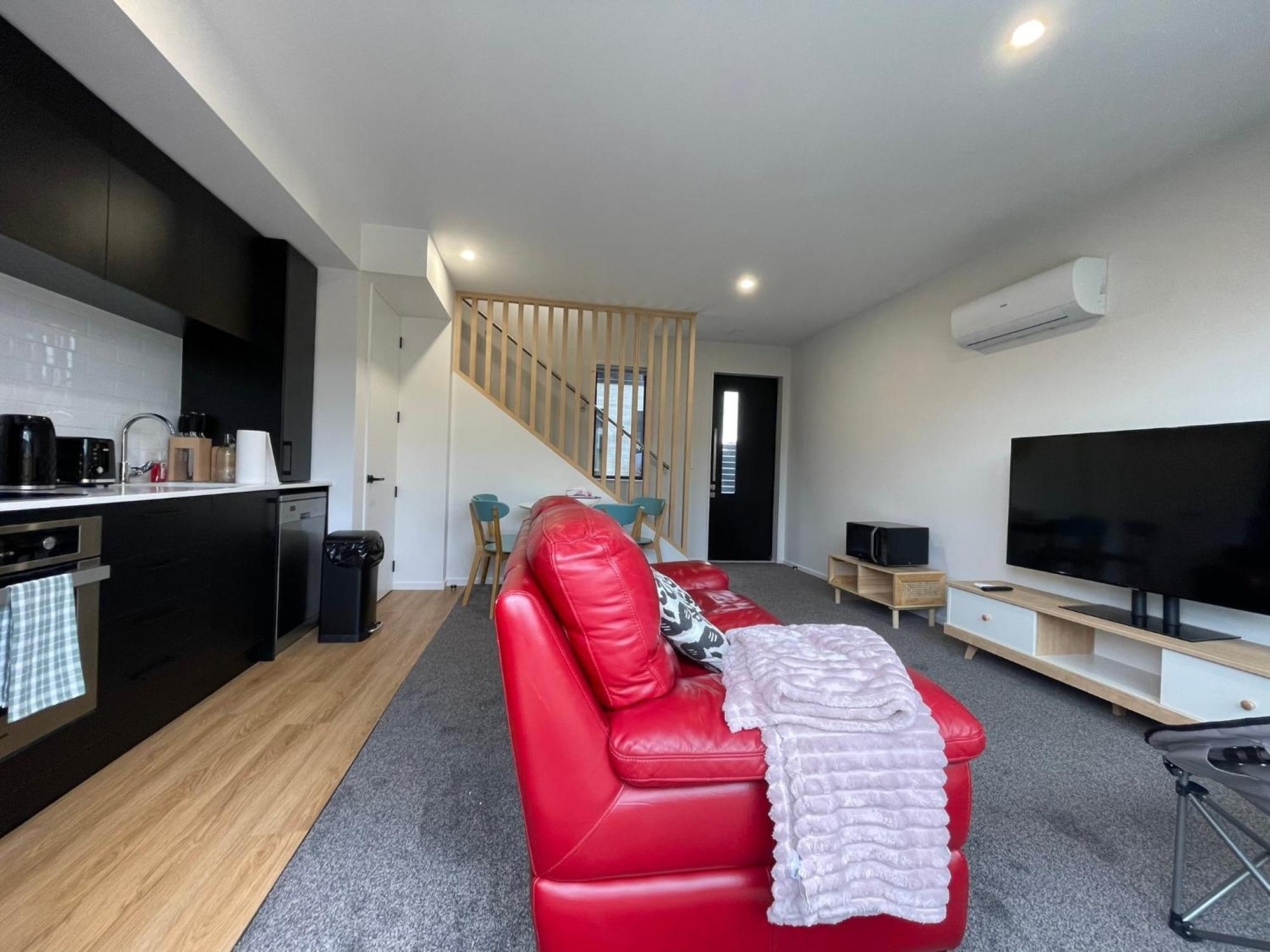 Stadium View Suite Christchurch Esterno foto