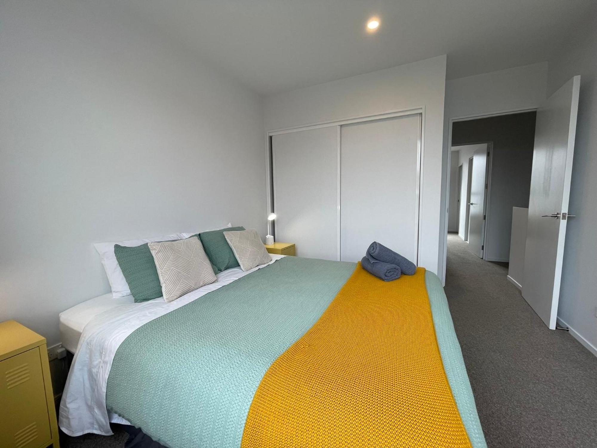 Stadium View Suite Christchurch Esterno foto
