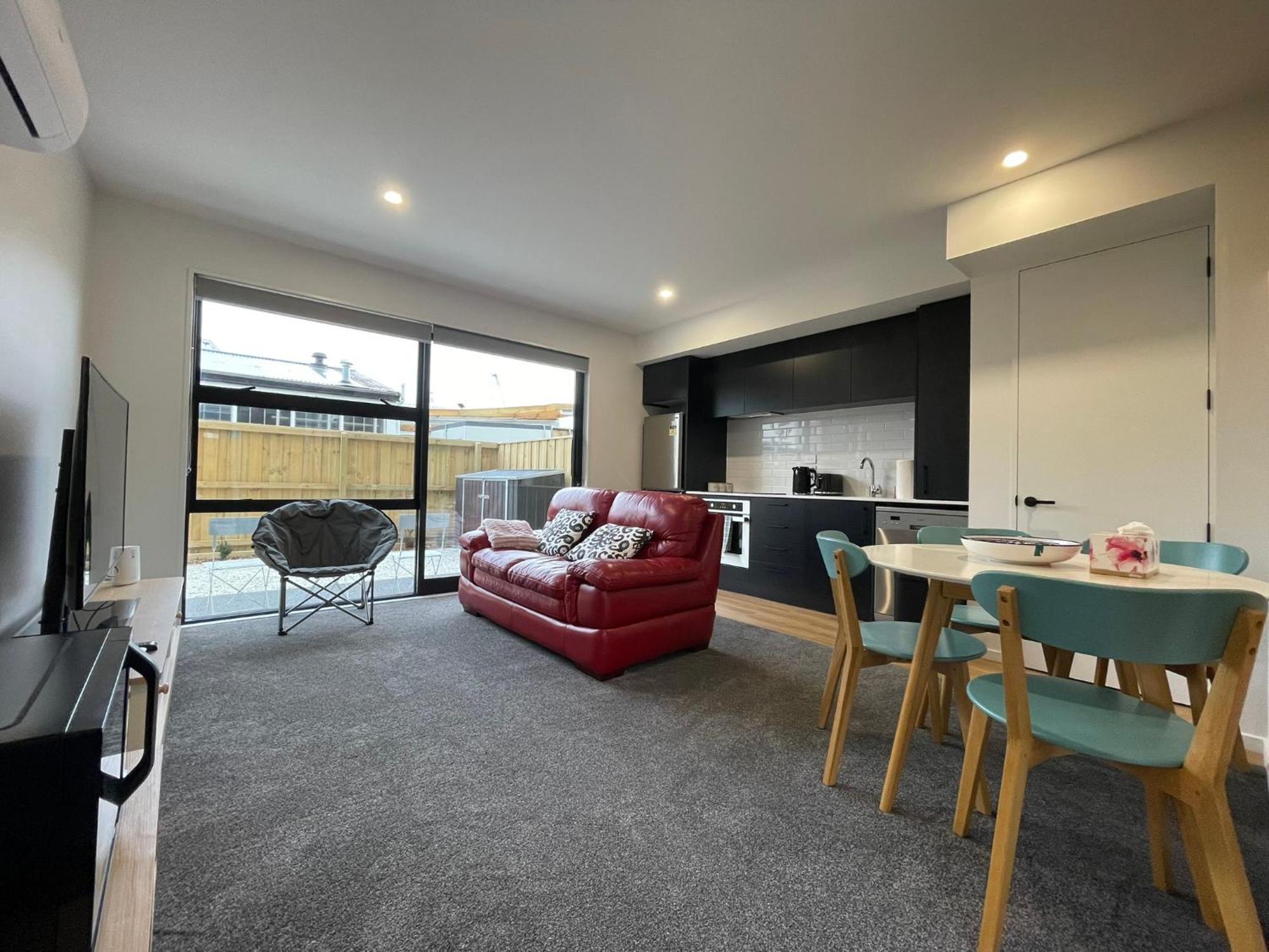 Stadium View Suite Christchurch Esterno foto
